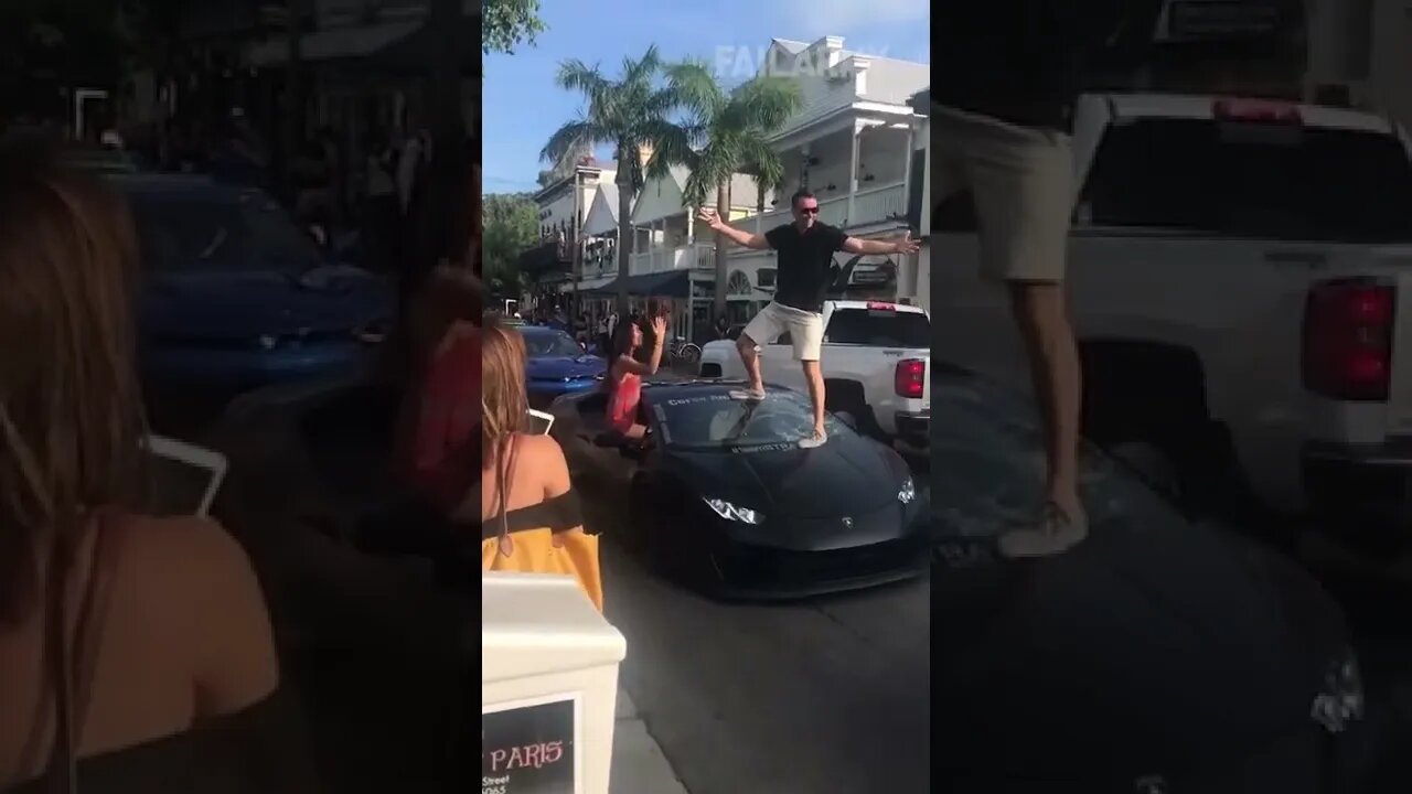 COMO QUE ESSE CARA QUEBROU O VIDRO DA FERRARI #shorts