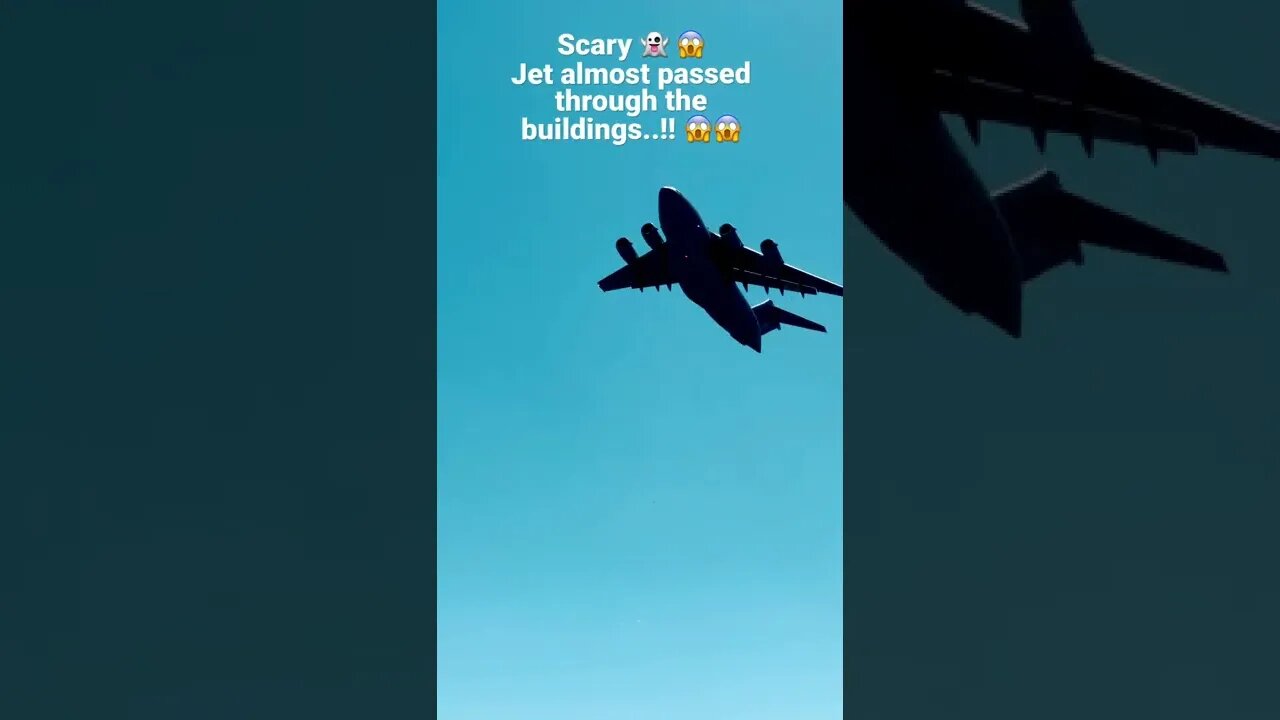 Fighter Jet in the city 😱😱 Scary.... Pilot Skills. #mustwatch #fighterjet #likeandshare #youtube