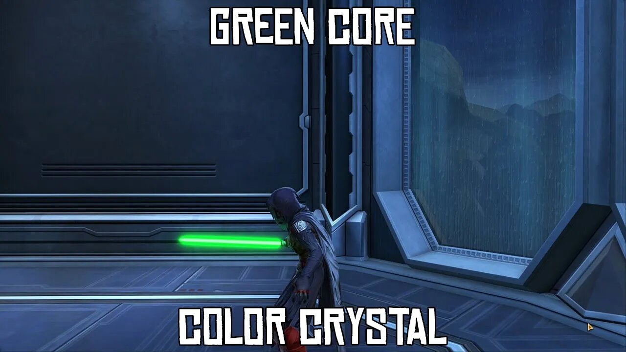 SWTOR Green Core Color Crystal | Dromund Kaas Stronghold | Unique Item | Cartel Market | 2019