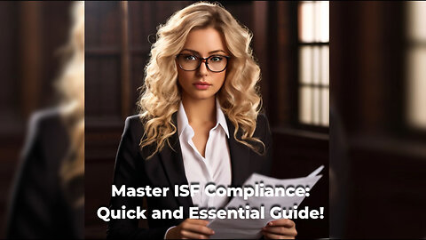Mastering ISF Compliance: Strategies for Smooth Customs Clearance