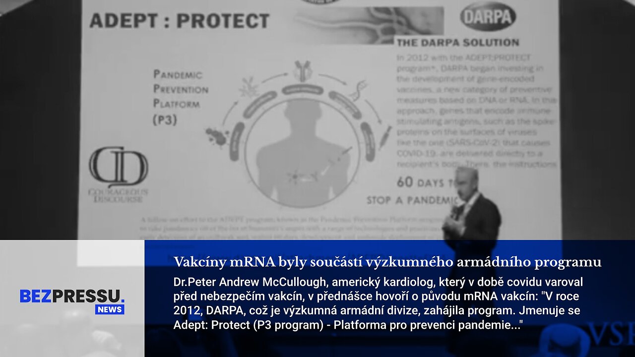 Vakcíny mRNA byly součástí výzkumného armádního programu