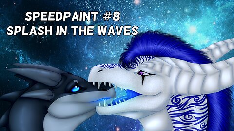 [SAI] Speedpaint #8 - Splash in the Waves