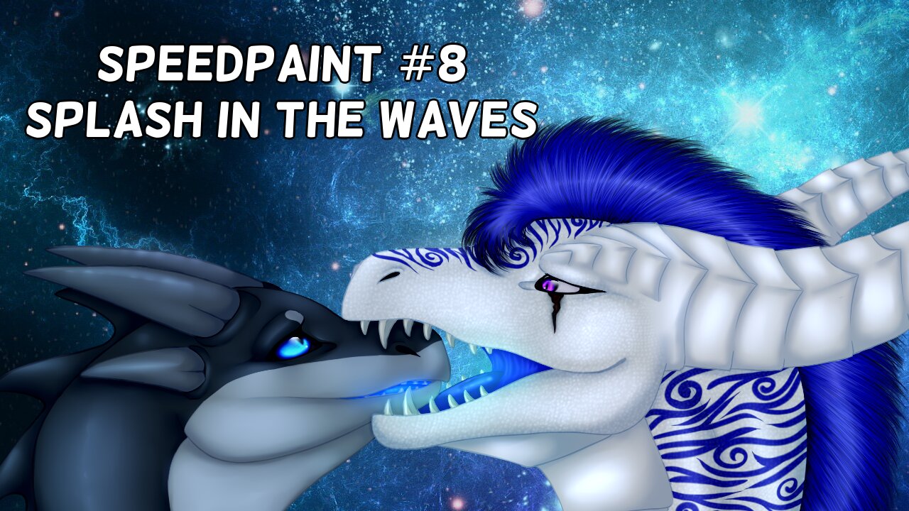 [SAI] Speedpaint #8 - Splash in the Waves
