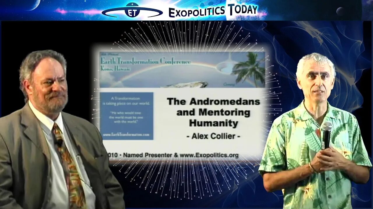 The Andromedans and Mentoring Humanity — Alex Collier Seminar (Flashback) | Michael Salla, "Exopolitcs Today".