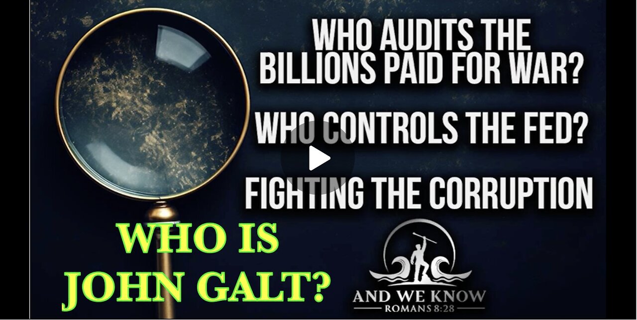 AWK-Who audits billions for war? Income tax gone with Trump, 17, Ballot fraud arrest? JGANON, SGANON