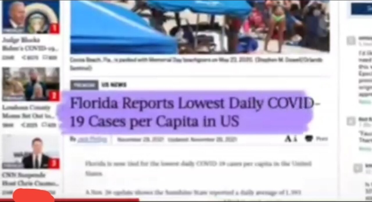 Florida Exposes Covid Policy ‼️