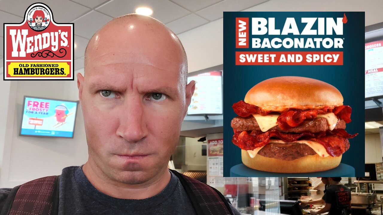 Wendy's New Blazin' Baconator!