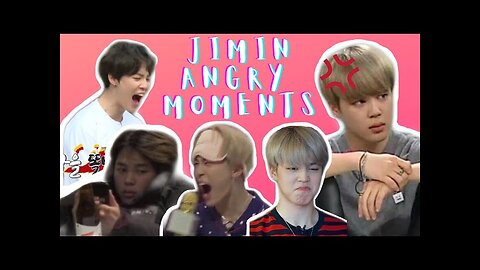 BTS JIMIN - ANGRY MOMENTS