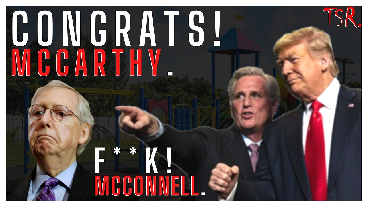 TRUMP Congratulates McCARTHY! Talks S**T about McCONNELL and other REPUBLICANS! Tell em what's up!