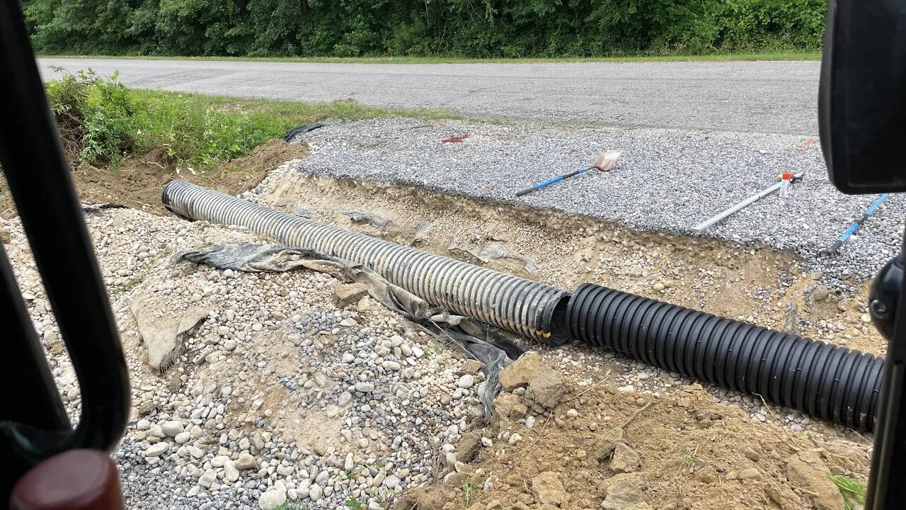 Fixing a poor culvert installation