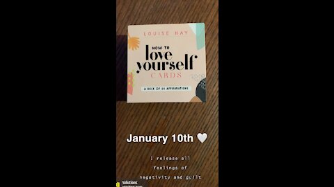 January 10th oracle card: positive solutions