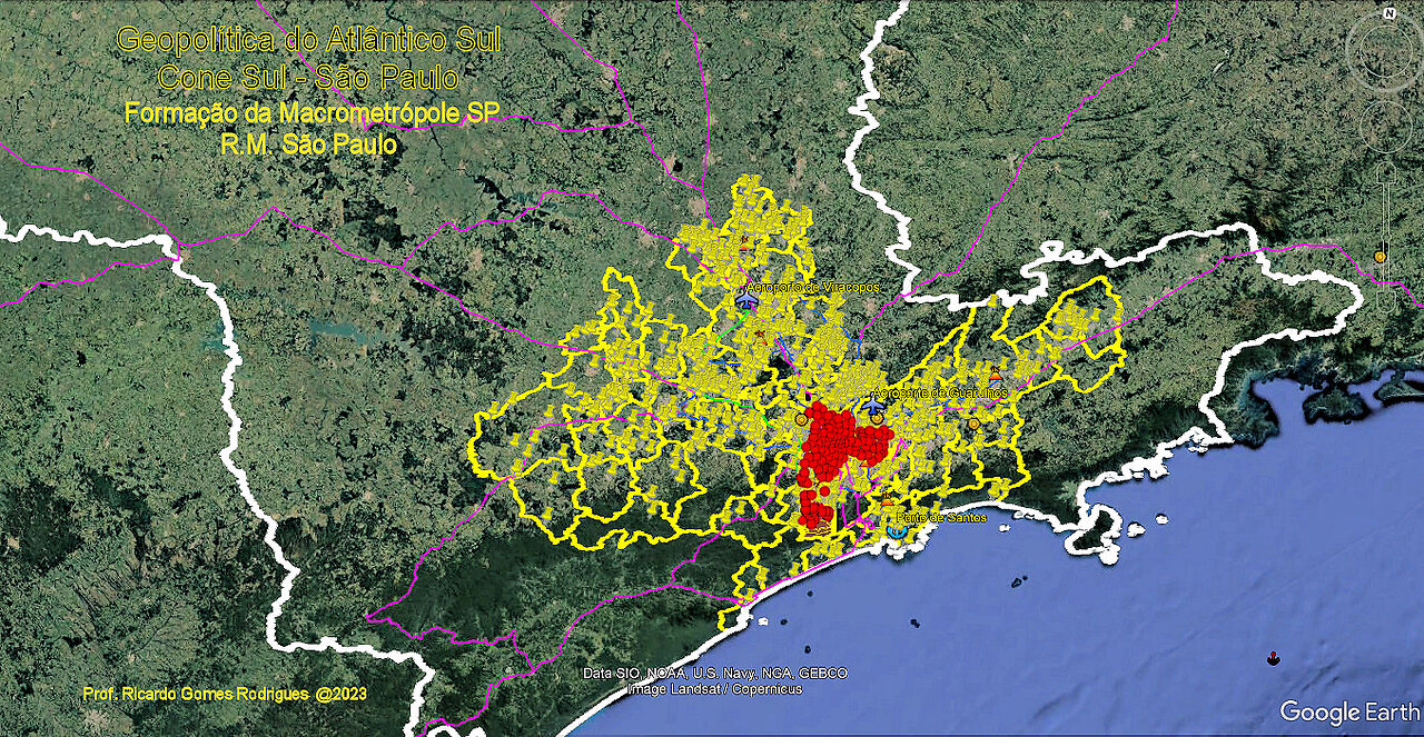 Visão Geral da Macrometrópole de São Paulo