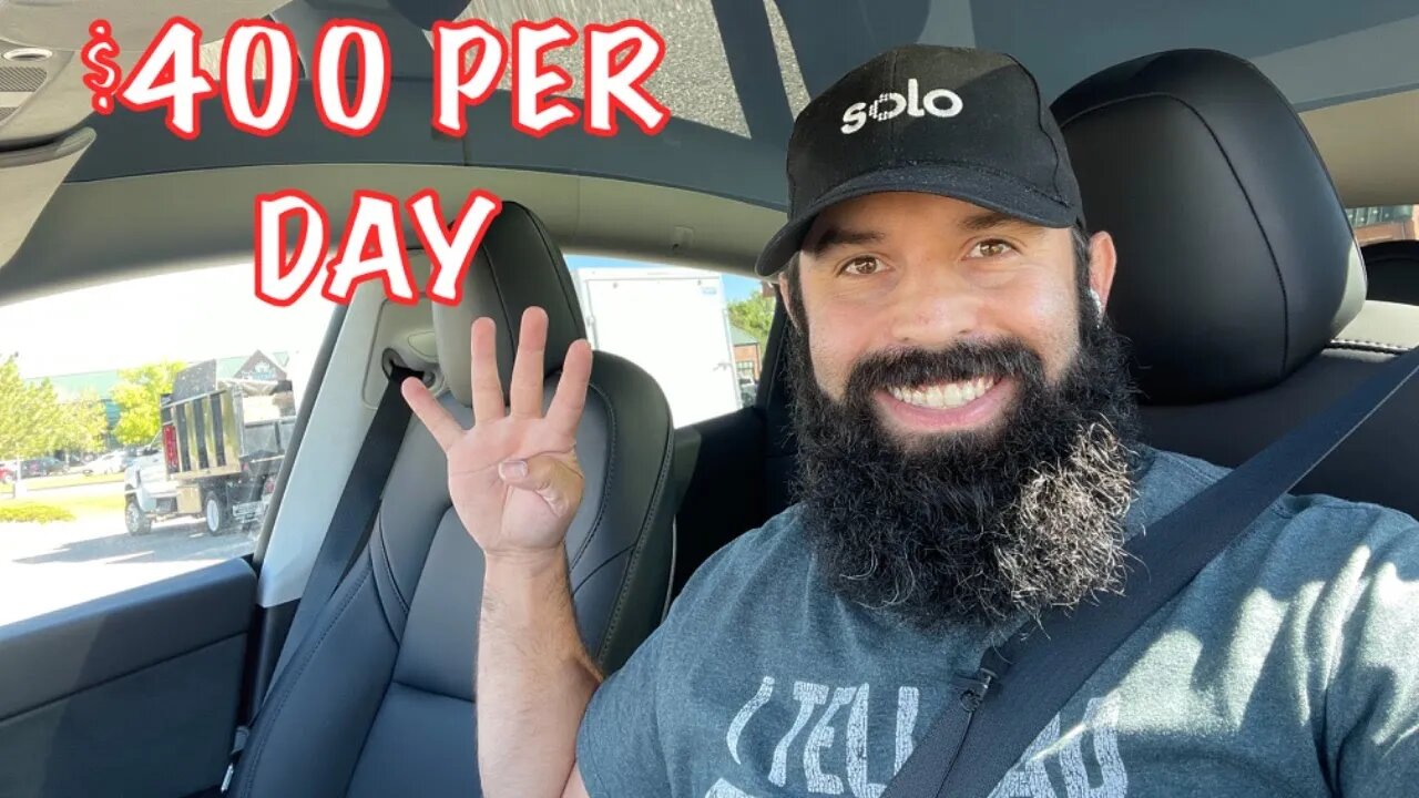 Top Dasher $100 Lunch Goal In Tesla With DoorDash $400 Daily