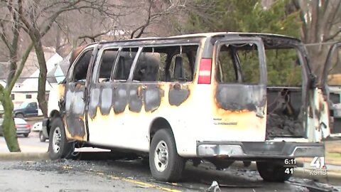 Vandals destroy van that belongs to Boys and Girls Club