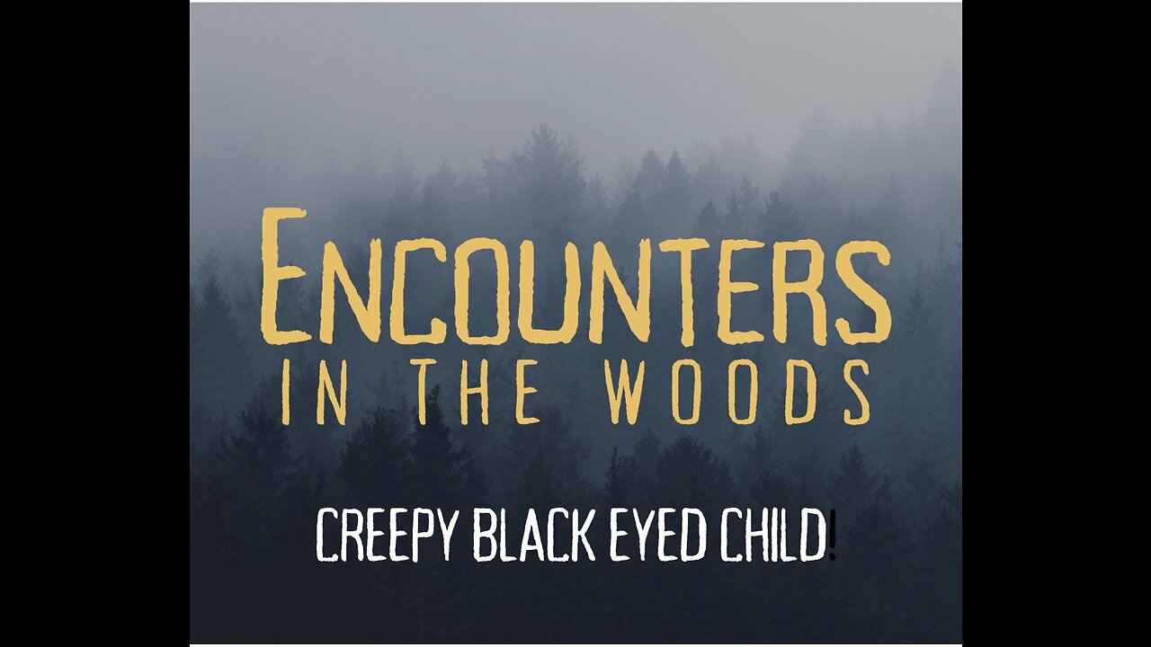 Creepy Black Eyed Child Encounter: Terrifying True Encounter