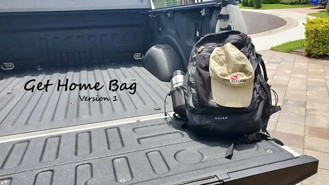 My "Free" Get Home Bag - Version 1