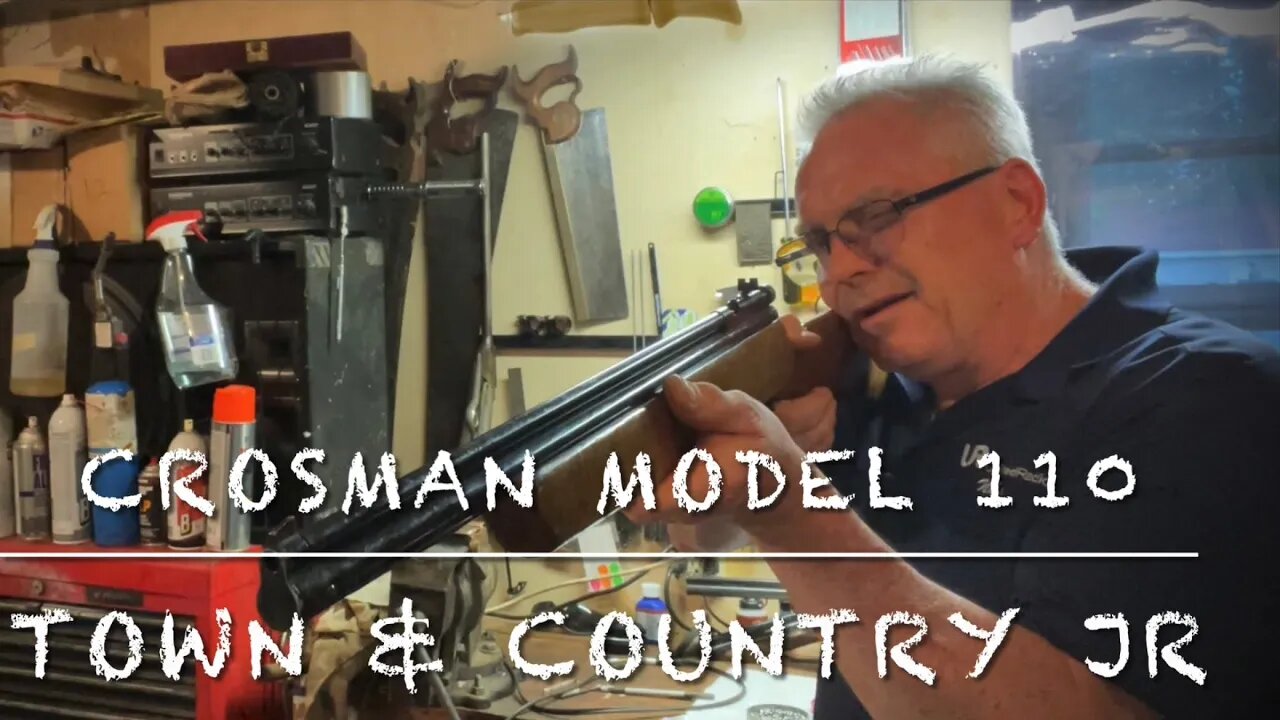 Crosman model 110 Town & Country Jr. first groups since repair