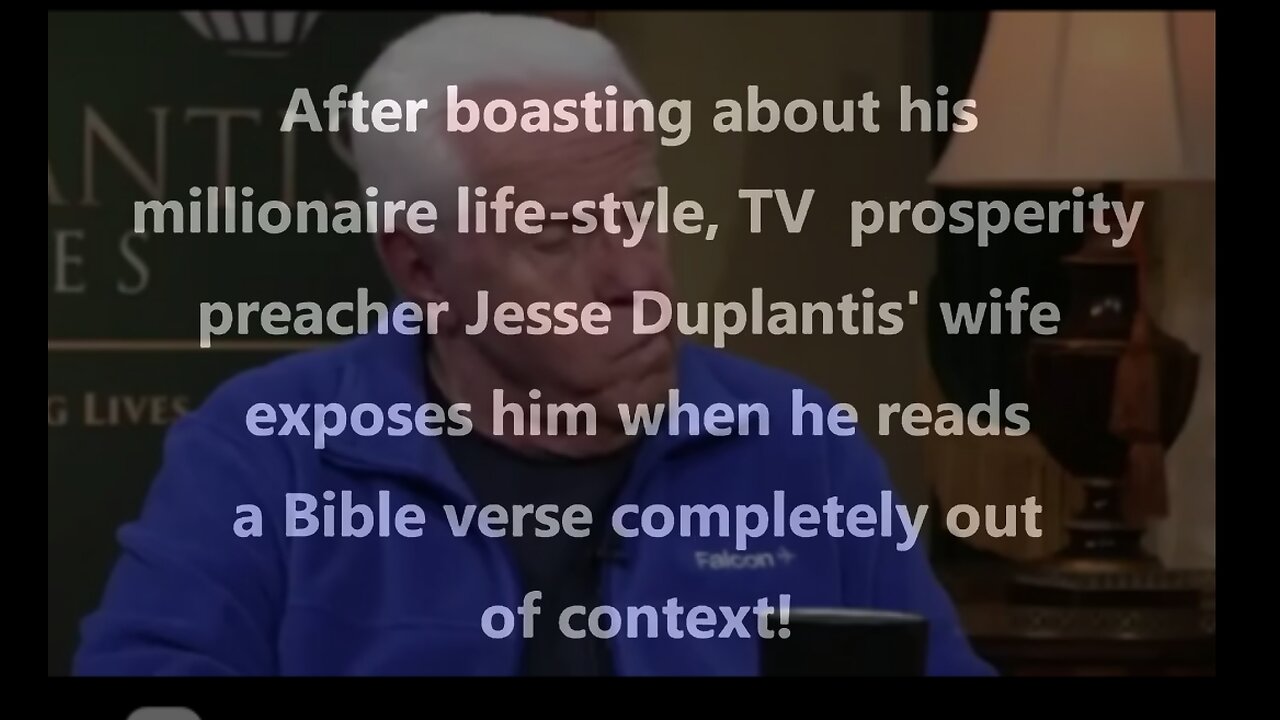 MULTI-MILLIONAIRE PREACHER ACCIDENTALLY EXPOSED BY HIS WIFE ON LIVE TV 💰