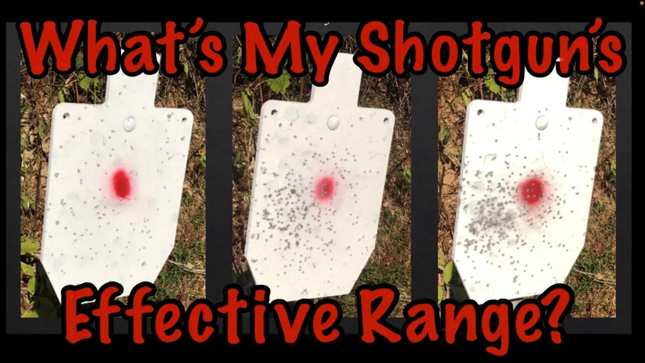 Does a Tighter Choke Equal Greater Effective Range? 12 Gauge Tested