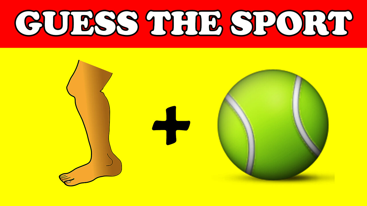 Can You Guess ThE sport by Emoji?