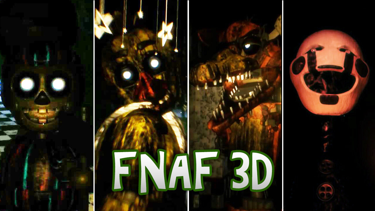 FNAF 3 with Resident Evil 7 Style! | FNAF 3D