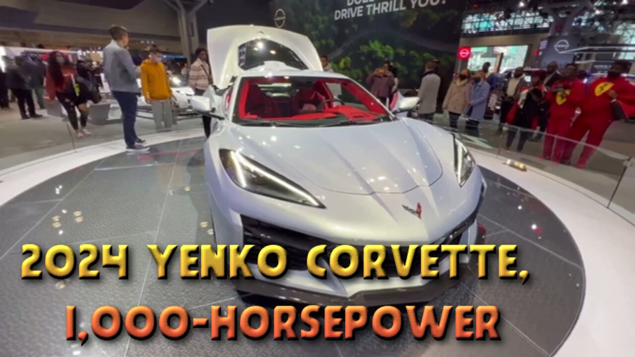 2024 Yenko Corvette, 1,000-horsepower, twin-turbo V-8 engine