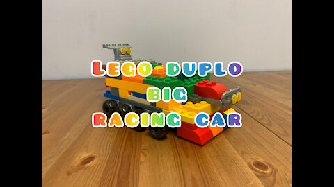 Lego Duplo Big racing car animation