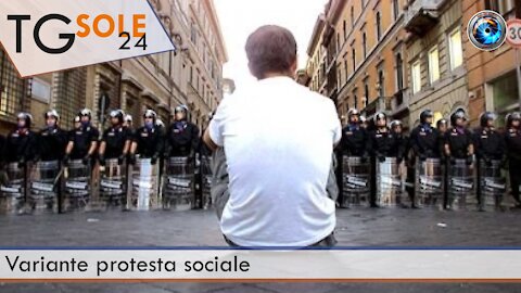 TgSole24 - 15 luglio 2021 - Variante protesta sociale