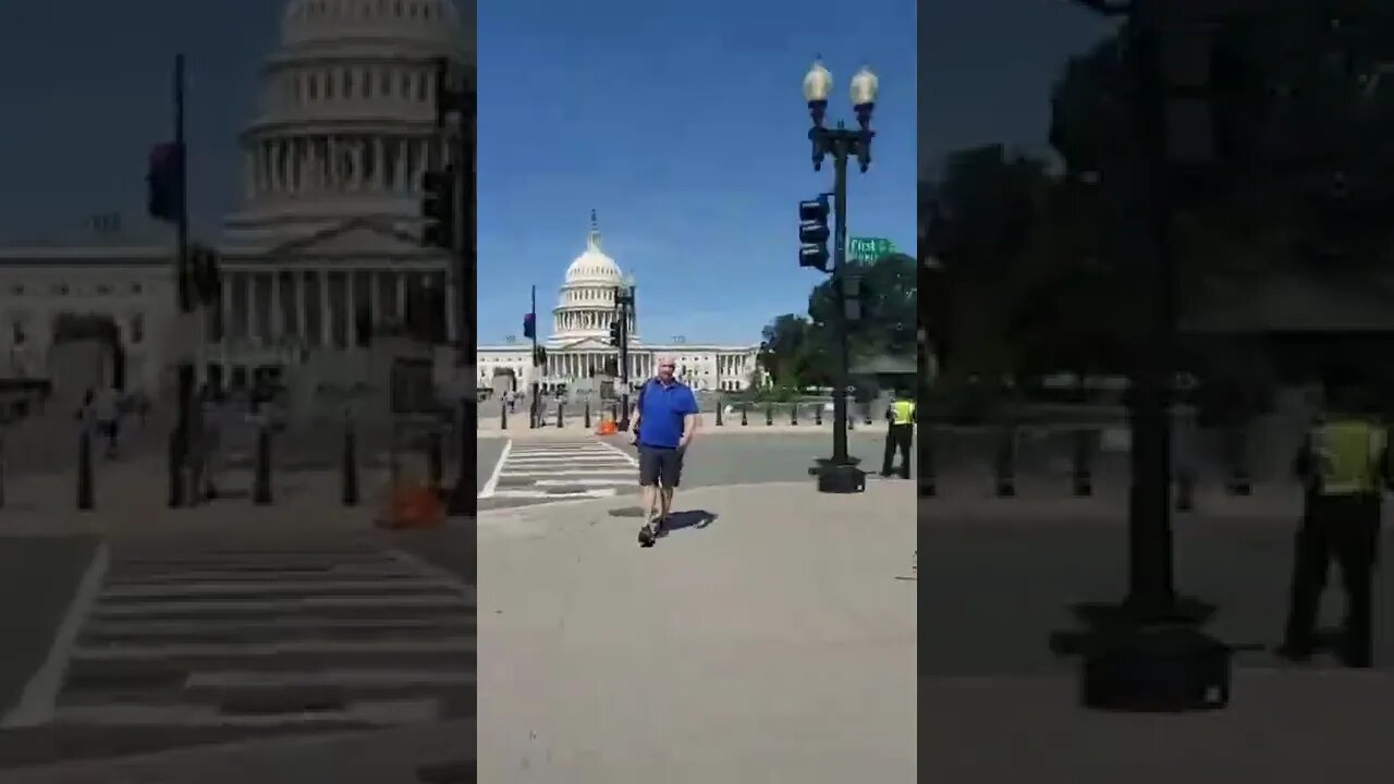 5/18/22 Nancy Drew in DC-Video 1- Pretty Busy at the Capitol Today