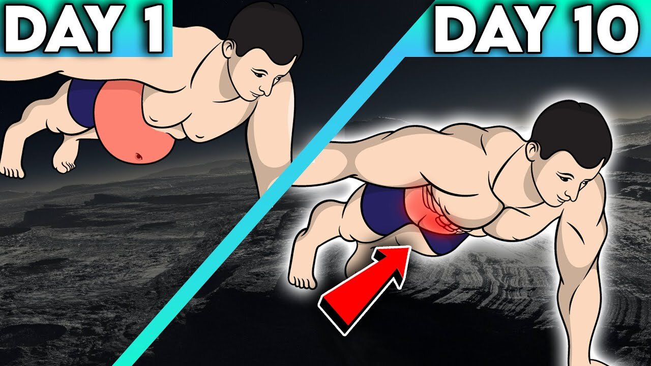 5 Planks For 5 Min/day To Lose 5kg