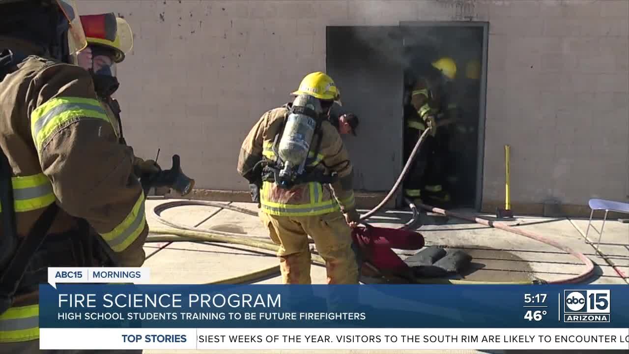 Verde Valley teens train to become firefighters through Fire Science program