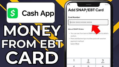 HOW TO TRANSFER MONEY FROM EBT CARD TO CASH APP