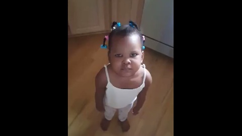 Little Girl Confesses To Stealing Cupcake, Then Flees The Scene
