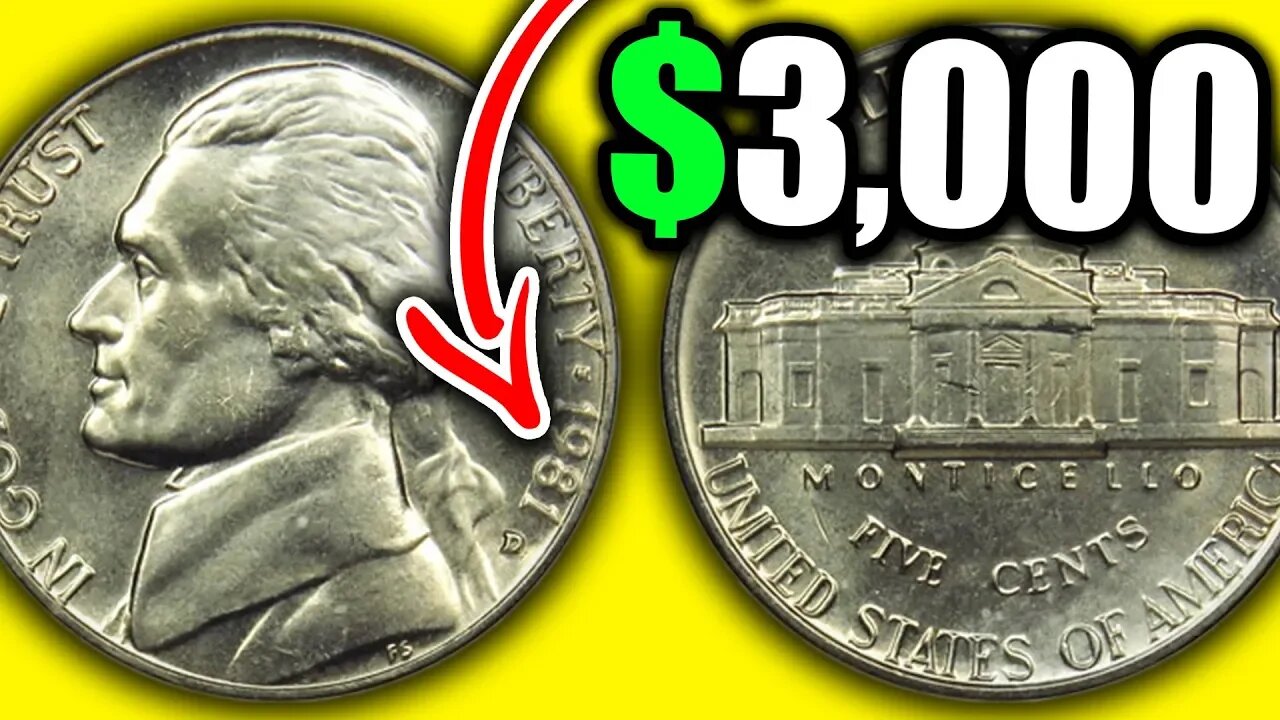 HOW MUCH ARE YOUR 1981 NICKELS WORTH? RARE AND VALUABLE COINS