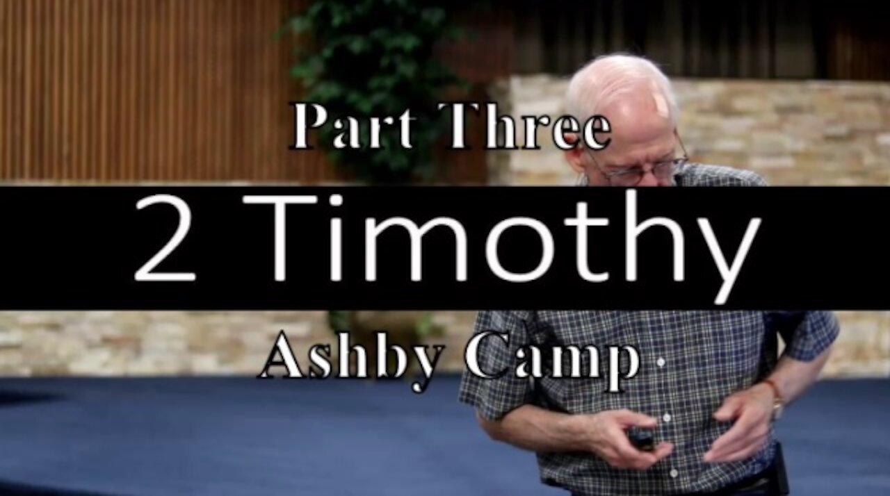 2 Timothy part 3