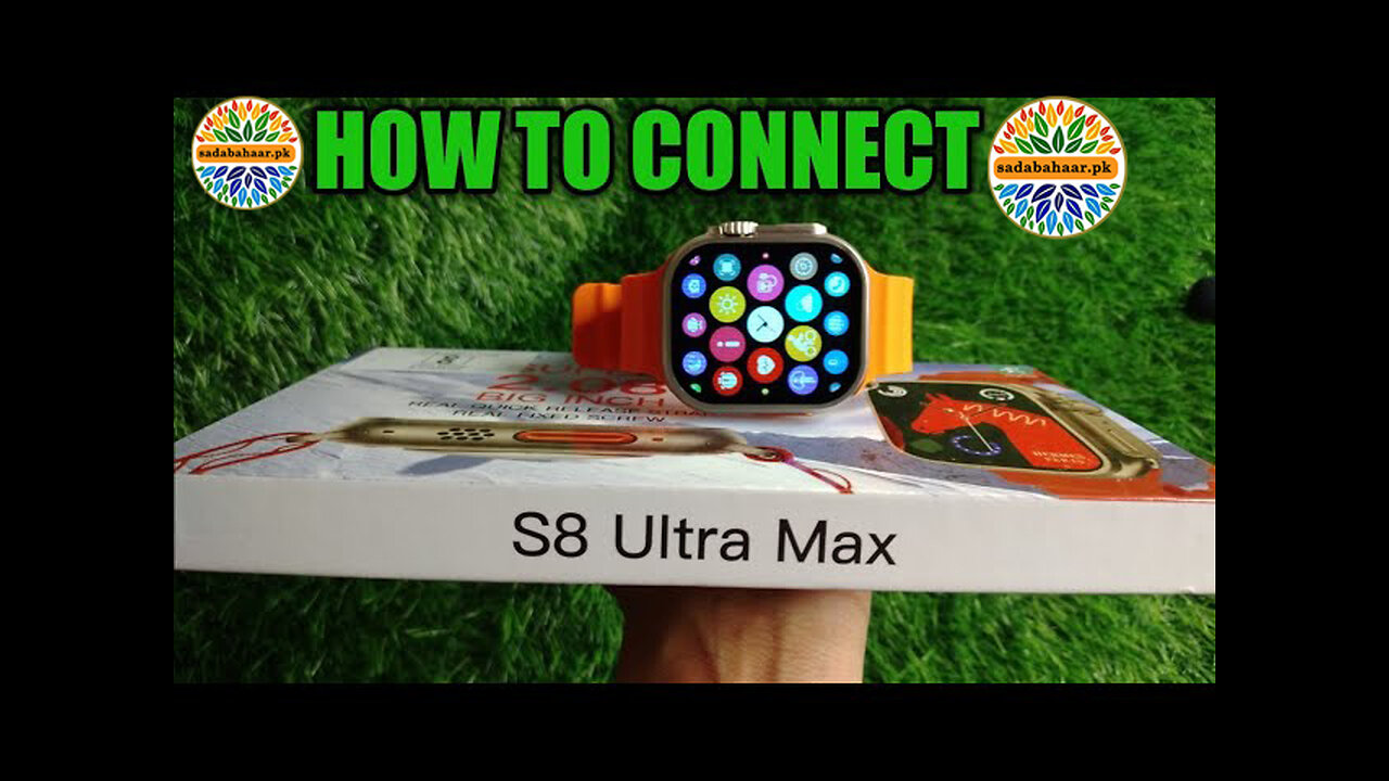 Best Apple Watch Ultra Clone 2022 | S8 Ultra Max Smartwatch Unboxing |