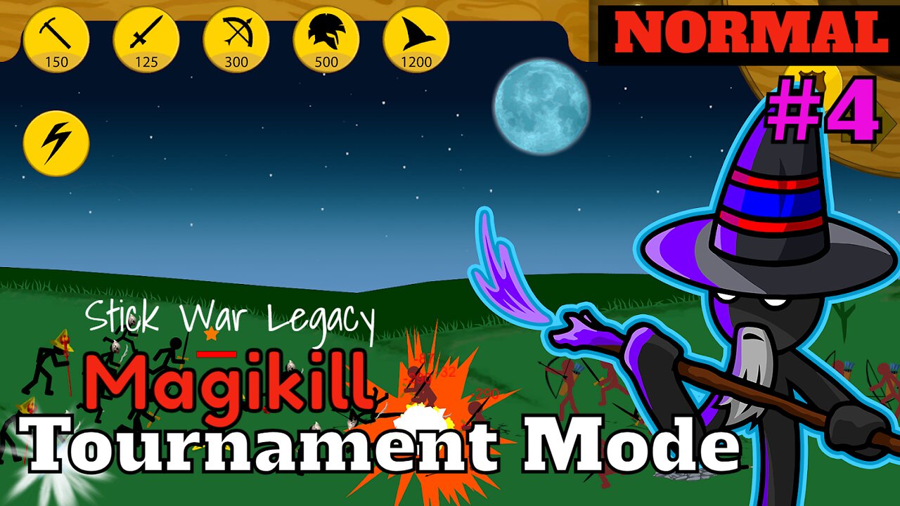 Tournament Mode | Levels Normal | 4th Round | Magikill VS Cyrus