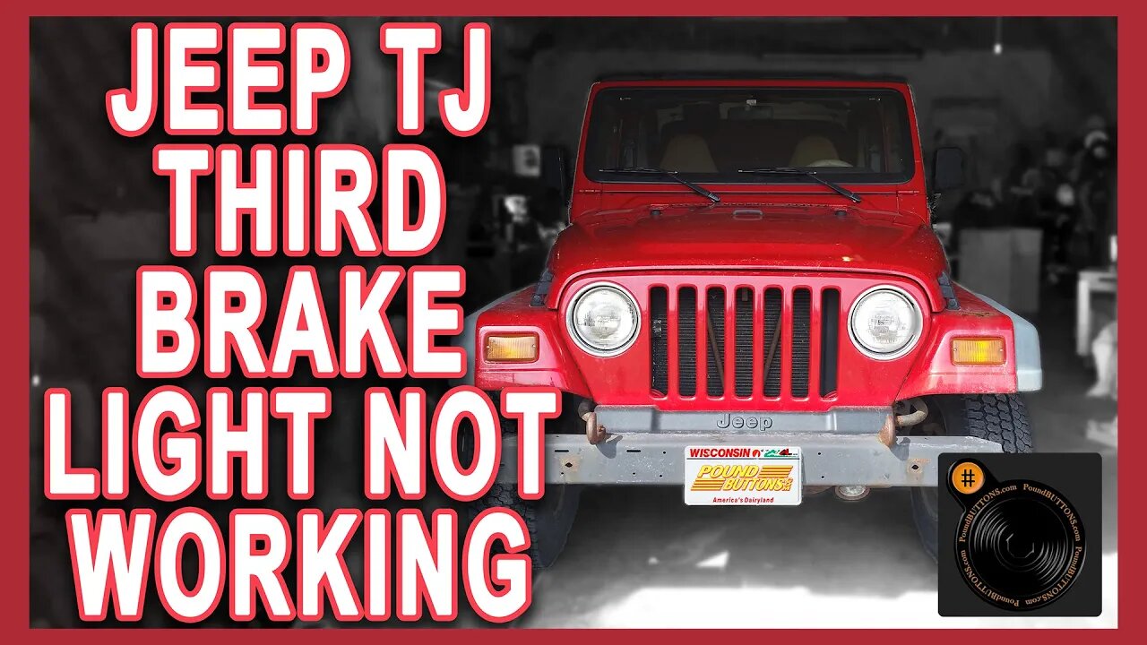 My Third Brake Light Jeep Wrangler FIX