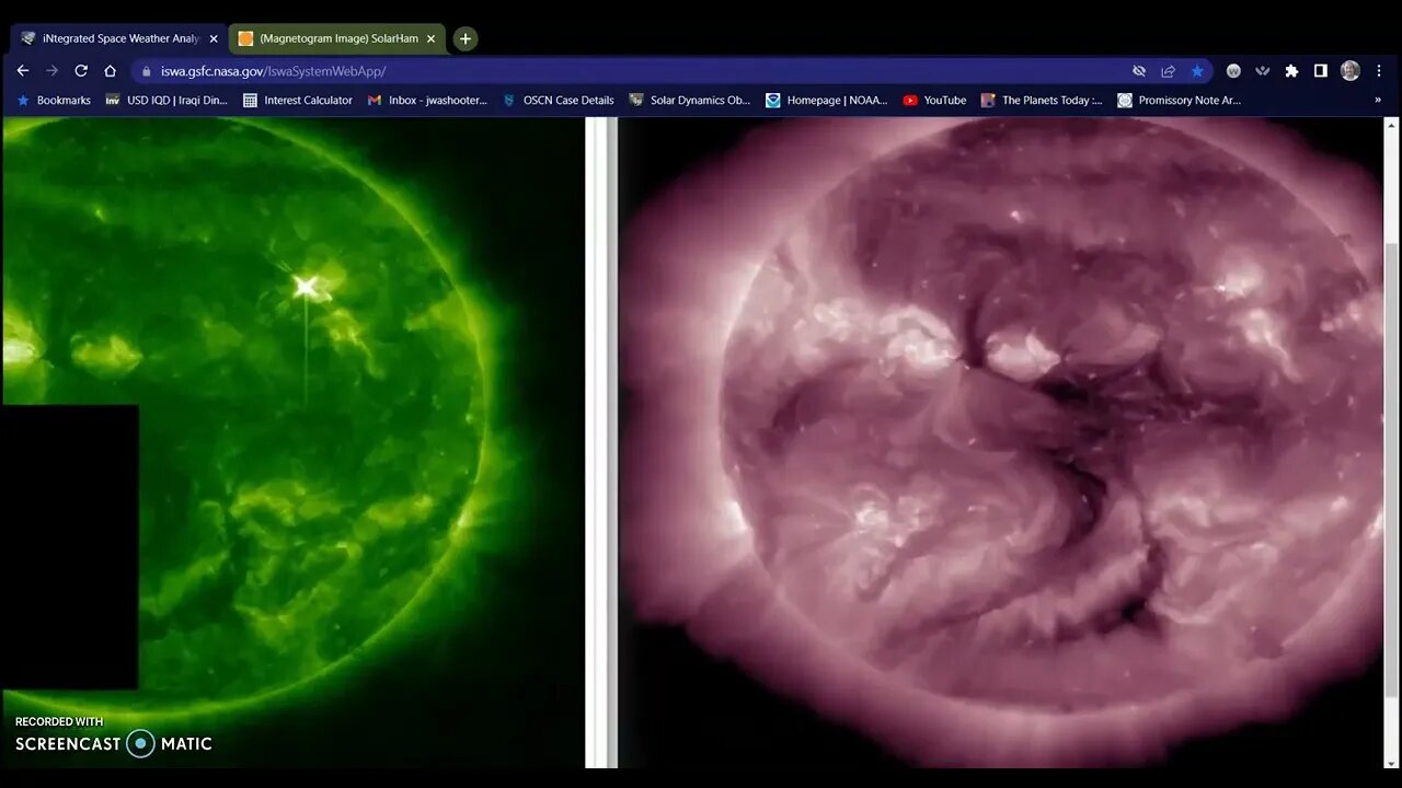 Earth Facing Flare and CME 07-09-22
