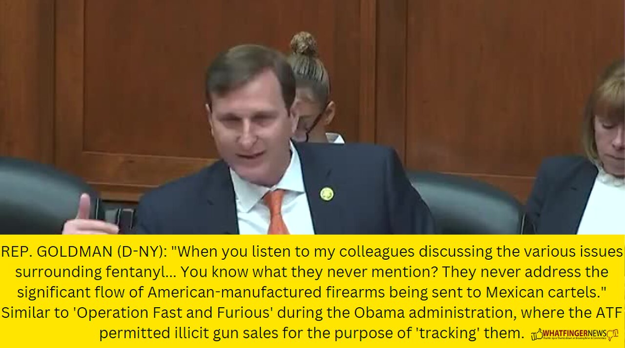 REP. GOLDMAN (D-NY): "When you listen to my colleagues discussing the various issues