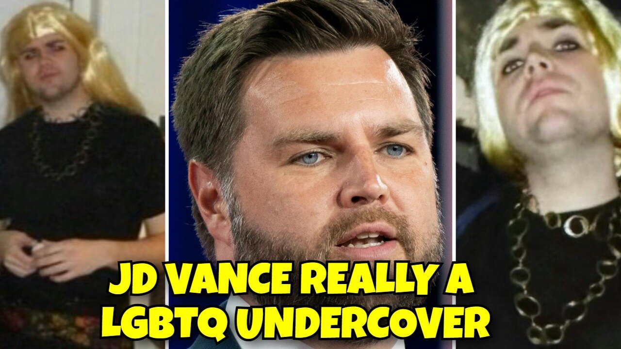 JD VANCE IS A UNDERCOVER CROSSDRESSER THESE VIDEOS OF HIM PROVES IT