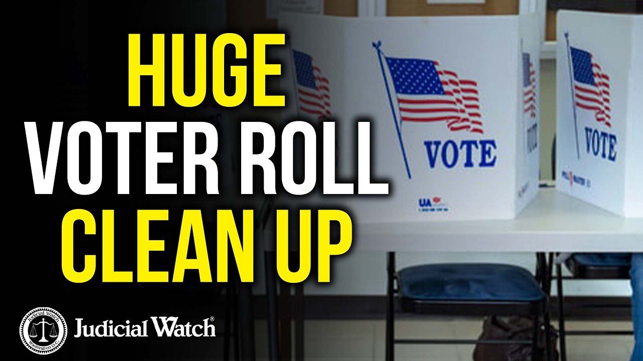 NEW BOOK: 4 Million Names Cleaned off Dirty Voter Rolls Thanks to Judicial Watch!