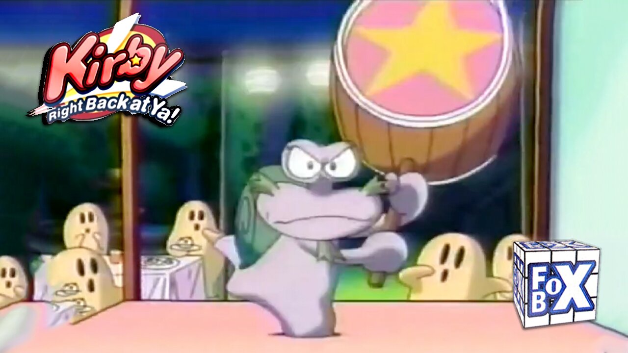 KIRBY RIGHT BACK AT YA "Coming Up Next" FOXBOX BUMPER (2003)