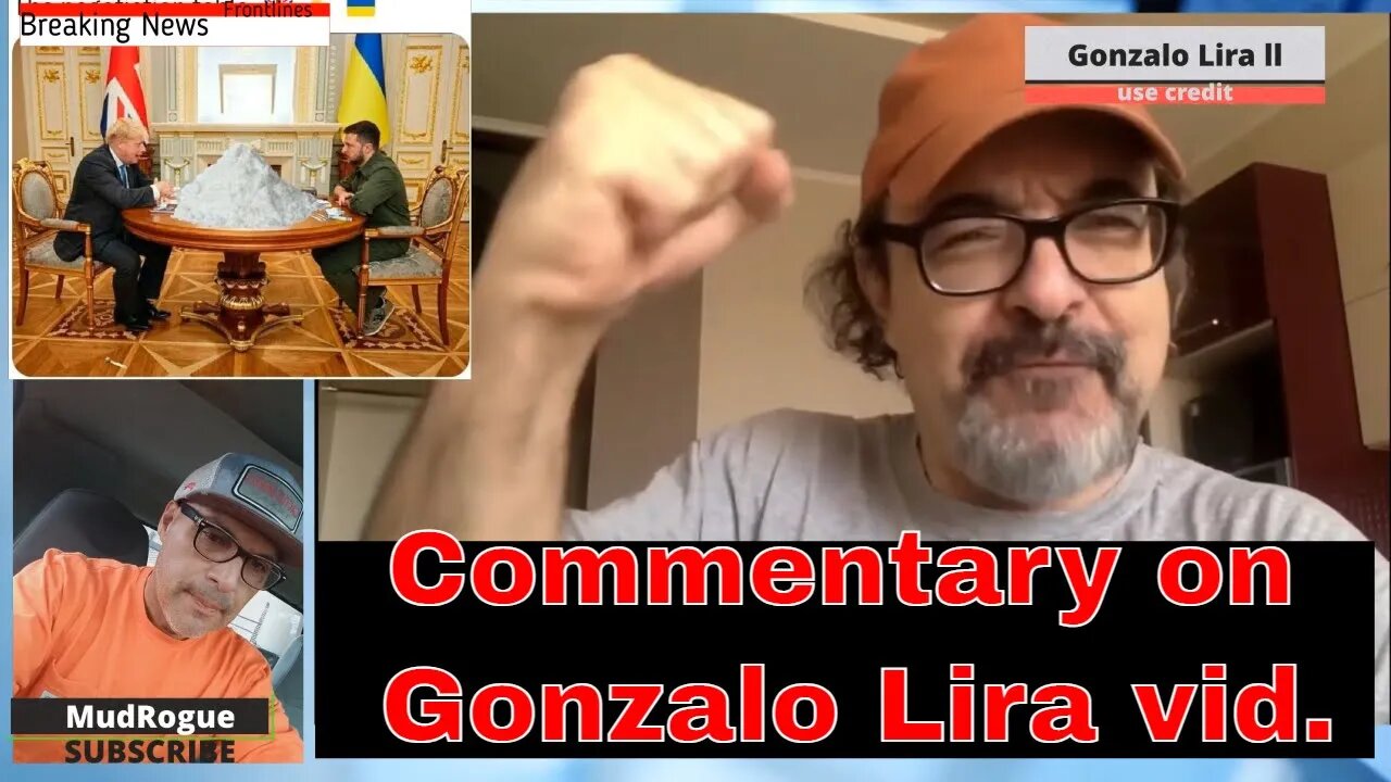 Commentary; on video of Gonzalo Lira. Edited for the best of. "if the itch were Pussy"...