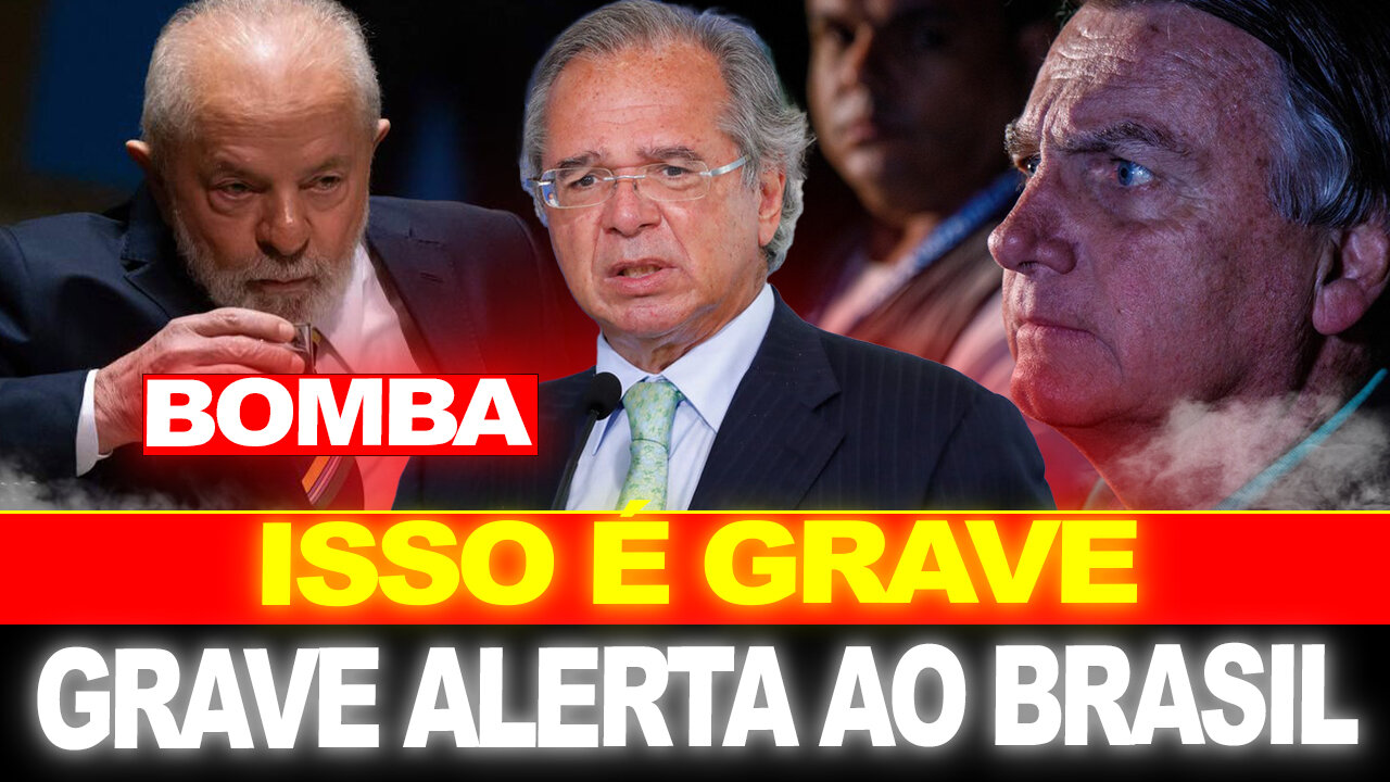 BOMBA !! PAULO GUEDES FAZ GRAVE ALERTA AOS BRASILEIROS... DESTRUIRAM O BRASIL !!