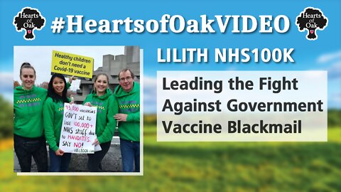 Lilith: NHS100K - Leading the Fight Against Government Vaccine Blackmail