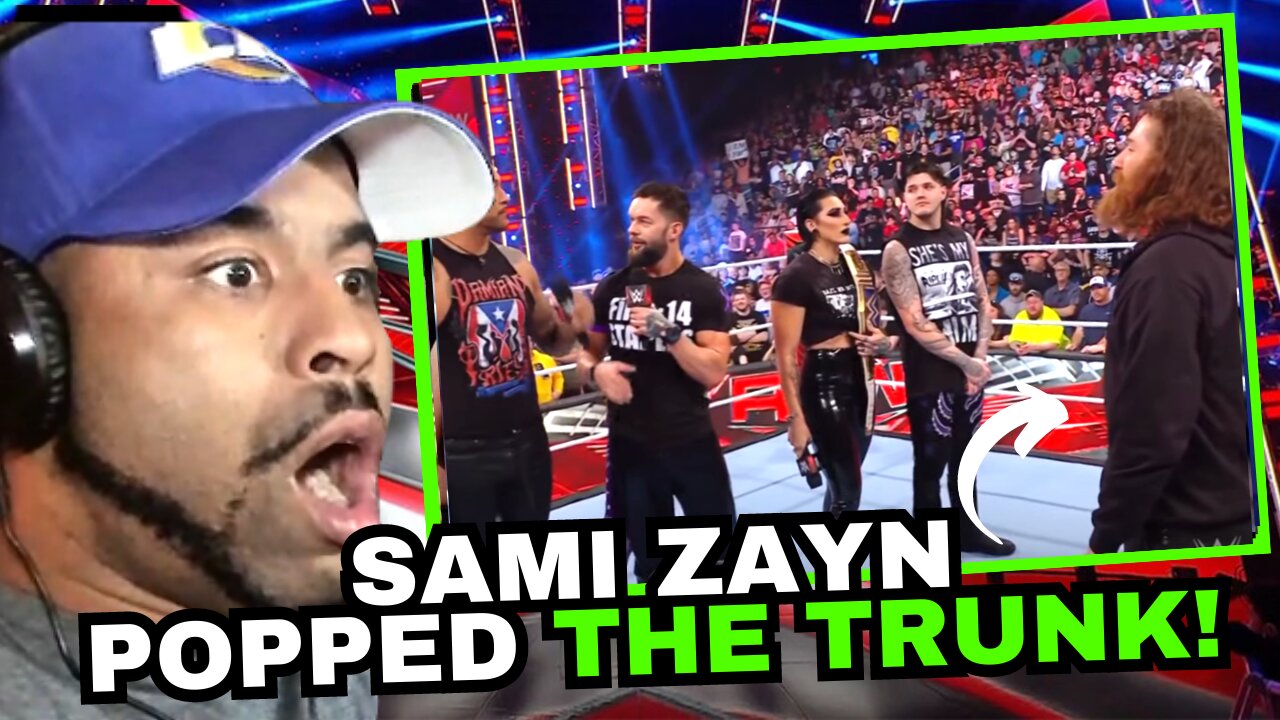 Sami Zayn POPPED THE TRUNKI on Judgement Day!!! - WWE RAW REACTION!