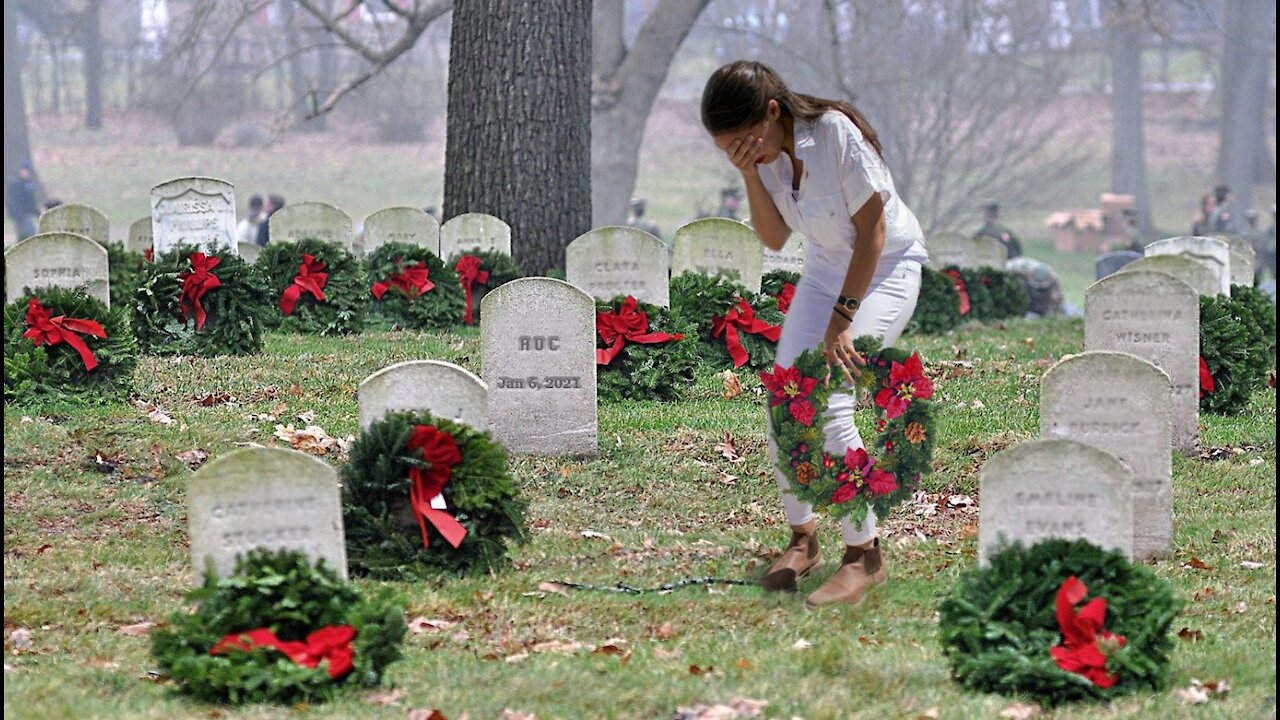 This Week in Satire: AOC Visits her Own Grave on Jan 6th Anniversary