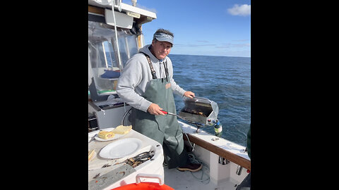 Mary Alice Captain “Persnickety Pete” Prepares Lunch For The Crew