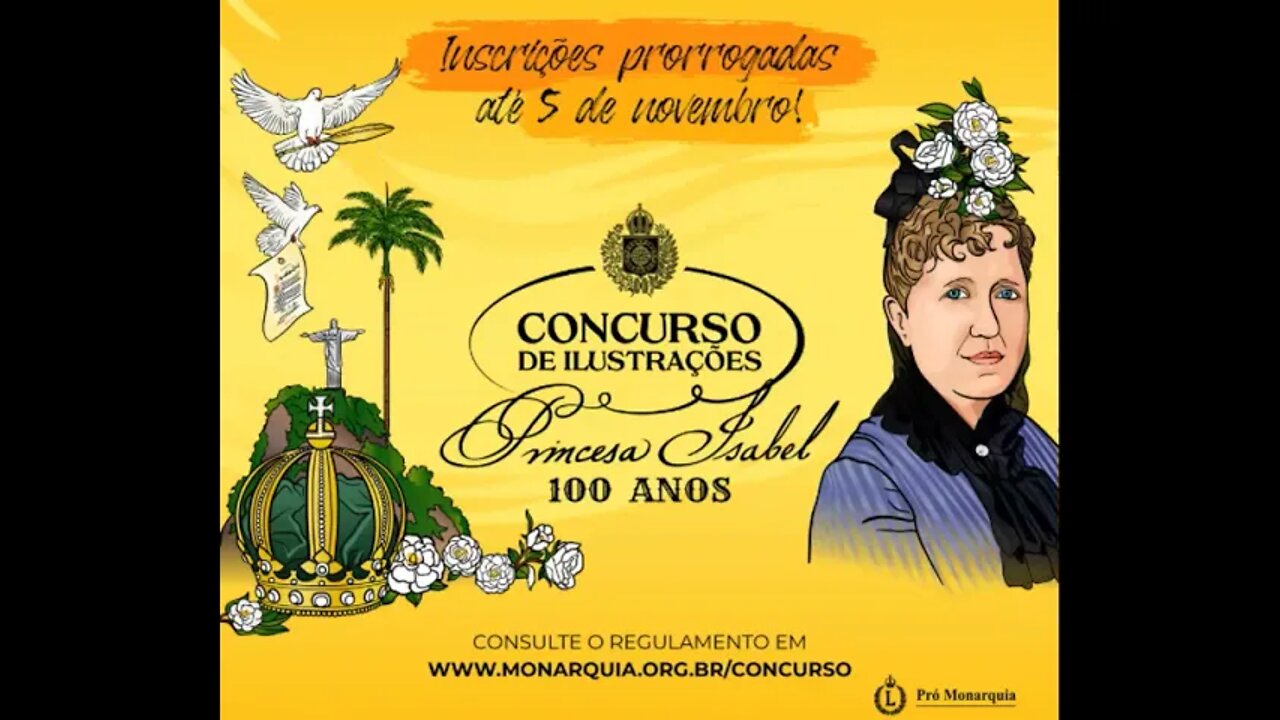 CONCURSO DE ILUSTRAÇÕES “PRINCESA ISABEL, 100 ANOS”: PRORROGADO O PRAZO PARA ENVIO DAS ILUSTRAÇÕES